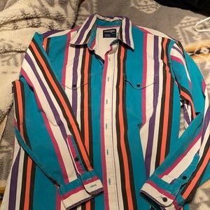 Vintage Wrangler Button up
